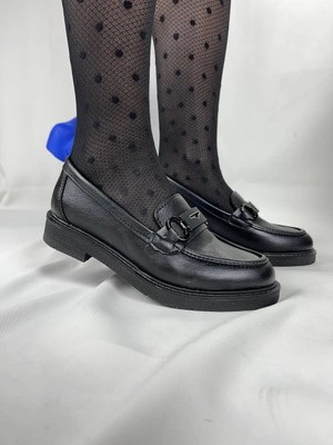 Pazarcan KB-804 Kömür Cilt Günlük Kadın Babet