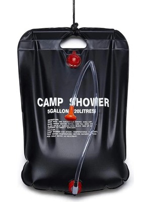 Pazarcan 20 Litre Solar Isıtıcılı Kamp Duş Torbası