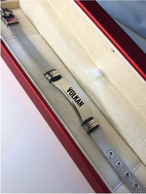 Normadia Şık Erkek Çelik Bileklik, Işıklı Kutuda, Sevgiliye, Eşe ve Babaya Hediye