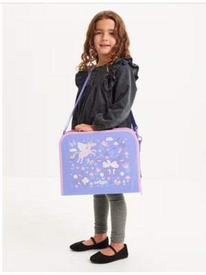 Smiggle Adventure On-The-Go Colouring Studio Lila