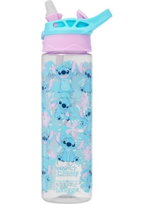 Smiggle Stitch Plastik Kapaklı Suluk 650ML