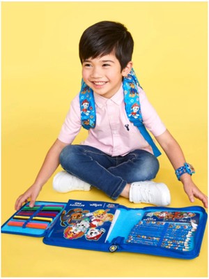 Smiggle Paw Patrol Deseni Peluşlu Içi Dolu Zıp It Kalem Kutusu