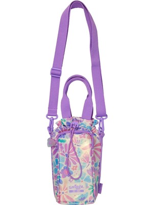 Smiggle Askılı Çiçek Desenli Şişe Tutucu Çanta