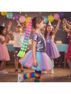 Pazarcan Bn Örgülü Lastikli At Kuyruğu / ACM15