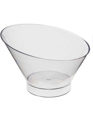 Rubikap Plastik Oval Kase 220 cc | Tek Kullanımlık Gıda Kabı + Kapak (24 Adet)