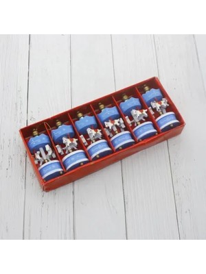 6'lı Ufak Atlı Karınca Mavi