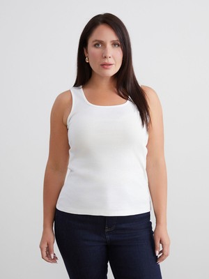 Lc Waikiki Yeni Sezon Büyük Beden U Yaka Kadın Atlet