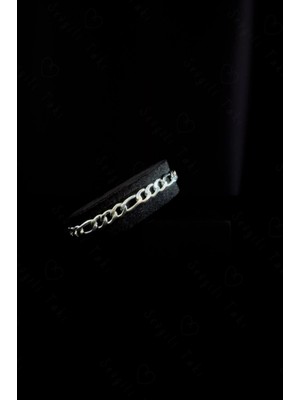 Normadia Yassı Çelik Zincir Bileklik, Modern ve Şık Tasarım