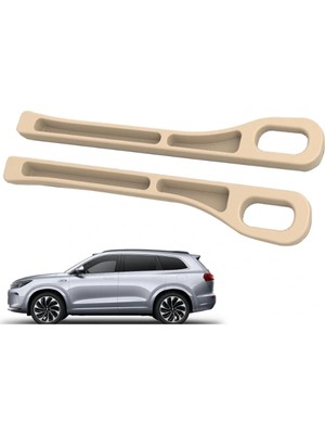 Pazarcan Araba Koltuk Arası Düzenleyici Krem Renk