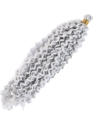 Pazarcan Afro Dalgası Saç / Açık Gri