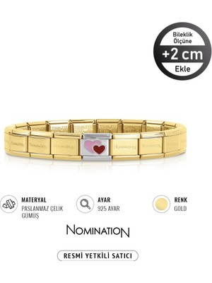 Normadia Emaye Kalp ve Çelik Bileklik, Unisex, Şık ve Renkli Takı