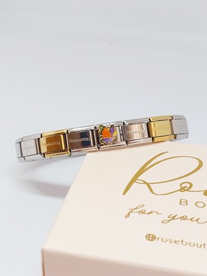 Normadia Şık ve Zarif Çelik Charm Bileklik, Modern Takı Tasarımı