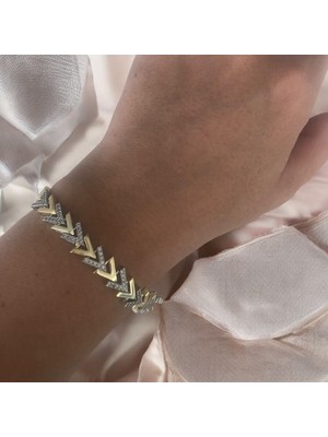 Normadia Balık Sırtı Tasarımlı Şık Bileklik, Günlük Kullanım Için Ideal