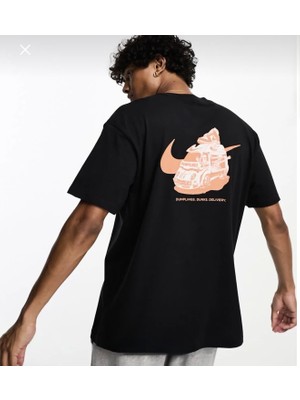 Nike Tee MAX90 Sole Food Tam Kalıp Siyah Erkek T-Shirt  IB6664-010