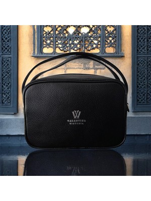Valentina Victoria Valvic Hakiki Deri Küçük Boy Çapraz Çanta