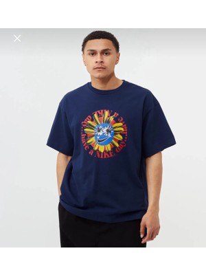 Nike Lab 'have A Day' T-Shirt Oversize Bol Kalıp Lacivert Erkek T-Shirt  DV0682-419