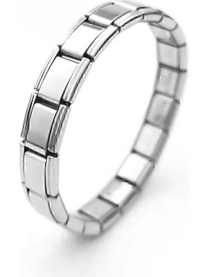 Normadia Şık Çelik Bileklik, 20 Charmlı, Modern ve Zarif Tasarım