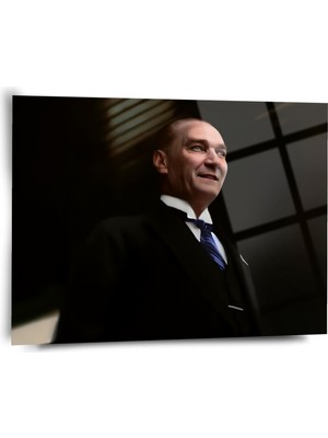 Atatürk Cam Tablo - Cam Tablolar - Atatürk Tablo - Atatürk Portresi - Atatürk Tablosu - ATA039