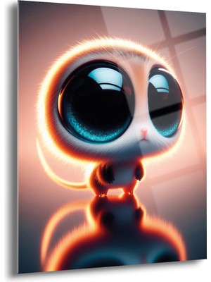 Koca Gözler Cam Tablo - MOD094