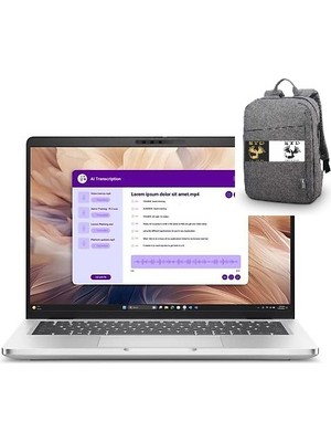 Dell Pro 14 Plus Core U7-265U SSD 14" W11PRO Fhd Taşınabilir Bilgisayar PB14250ETD1