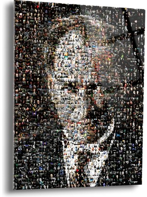 Atatürk Cam Tablo - Cam Tablolar - Atatürk Tablo - Atatürk Portresi - Atatürk Tablosu - ATA077