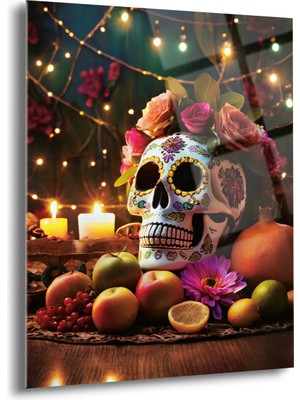 Ölüler Günü Cam Tablo - MOD092