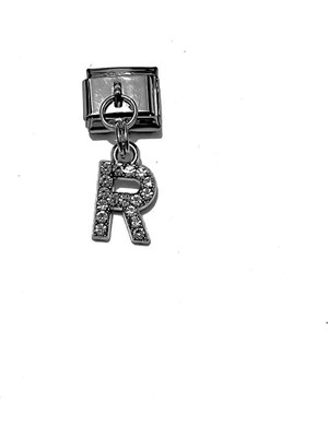 Normadia Esnek R Harf Charm Bileklik, Şık ve Rahat Takı Seçeneği