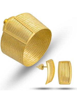 Inure Jewelry Gümüş Trabzon Hasır Kadın Set