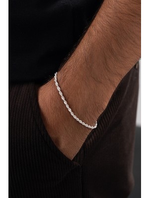 Normadia 2.5mm Gümüş Bileklik, 925 Ayar, Premium Sterling Silver