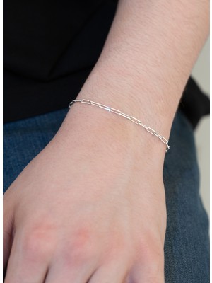 Normadia 925 Ayar Gümüş Ince Ataç Zincir, Şık ve Hafif Takı Seçeneği