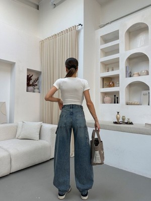 Aida Fashion Baggy Jeans