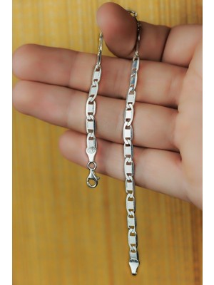 Normadia 925 Ayar Gümüş Zincir Bileklik, Şık ve Zarif Tasarım