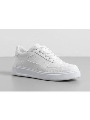 Biçomi Kb-X9 Beyaz Cilt Günlük Erkek Ayakkabı