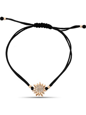 Normadia Parlak Gümüş Güneş Bileklik, Şans ve Işıltı Dolu Takı