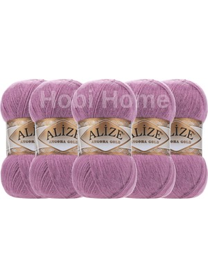 5'li Paket Alize Angora Gold 28- Gül