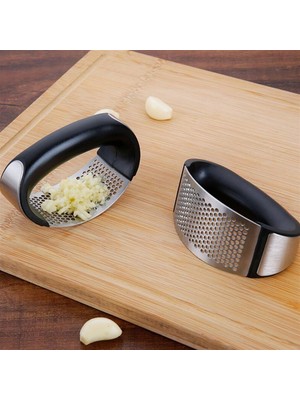 Yeni Sarımsak Ezici Paslanmaz Çelik Garlic Press (5477) NFSM-RSGO3456