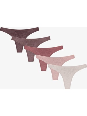 Penti Renkli Chocolate 5'li Tanga Külot