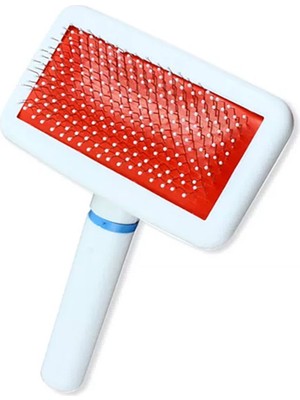 Paslanmaz Evcil Hayvan Kedi Köpek Tüy Tarama Toplama Fırçası Kolay Temizlenir Bakım Aleti (547