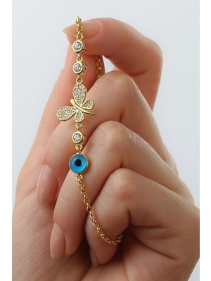 Normadia 925 Ayar Gümüş Kelebek Bileklik, Zarif ve Şık Takı Seçeneği