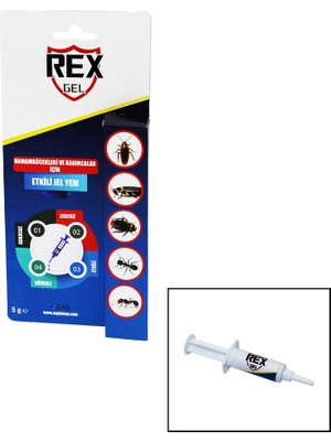 Rex Gel Hamamböceği ve Karınca Jeli - ŞIRINGA5GR (5477) NFSM-RSGO3456