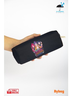 Ketnez Bybag Demon Hunters K-Pop Özel Seri Anime Kalemlik Yüksek Kapasiteli Su Geçirmez Kalem Kutusu