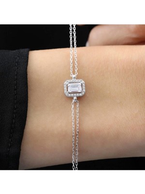 Normadia Işıltılı Gümüş Bileklik, Zarif ve Şık Takı Tasarımı