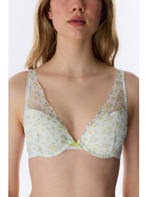 Penti Açık Mint Freya Floral Sütyen