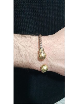 Normadia Bakır ve Gümüş Kaplama Unisex Saç Örgü Bileklik, Şıklık ve Tarzı Yansıtan Ürün