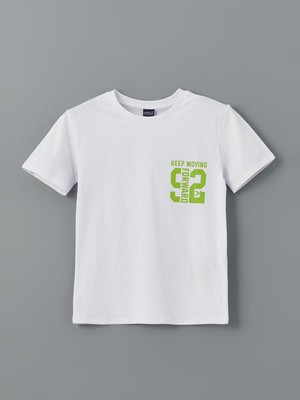 Lc Waikiki Yeni Sezon Bisiklet Yaka Erkek Çocuk Tişört