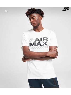 Nike Sportswear Air Max Graphic Short-Sleeve Beyaz Erkek T-Shirt HF6597-100