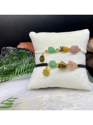 Normadia 925 Ayar Gümüş Yengeç Burcu Bileklik, Doğal Taşlı, Şans ve Tarz Bilekliği