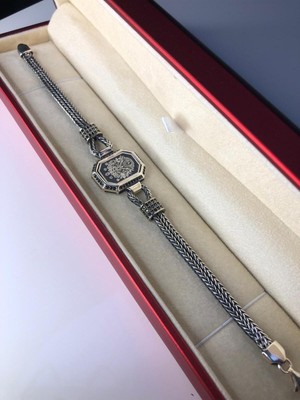 Normadia El Işlemeli Gümüş Bileklik, Işıklı Kutuda, Sevgiliye ve Babaya Hediye