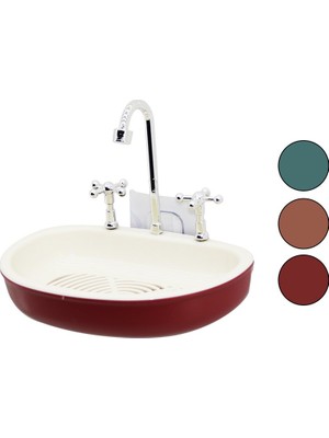 Lavabo Figürlü Katı Sabunluk (5477) NFSM-RSGO3456