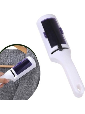 Taşınabilir Elektrostatik Hazneli Rulo Şeklinde Evcil Hayvan Tüyü Saç Toplayıcısı (5477) Nf